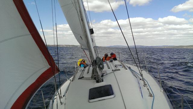 Sailing on Lake Constance